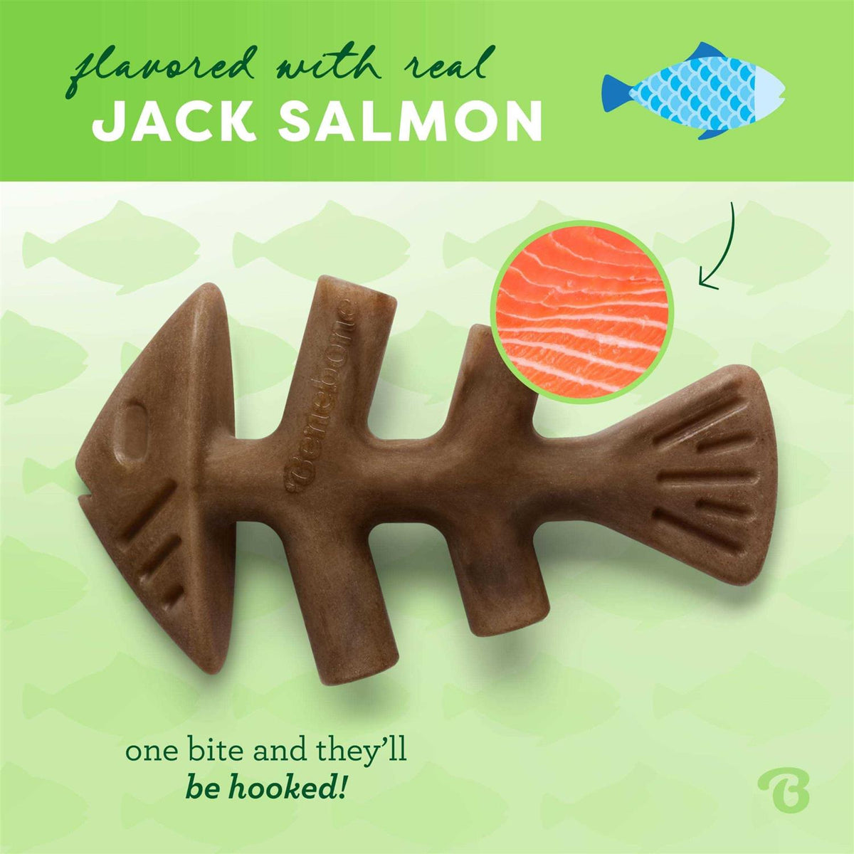 Fishbone Dog Chew X600