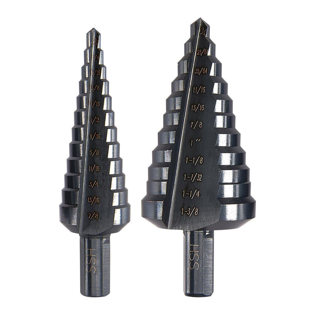 3/16 in. to 1-3/8 in. Black Oxide Step Drill Bit J17457