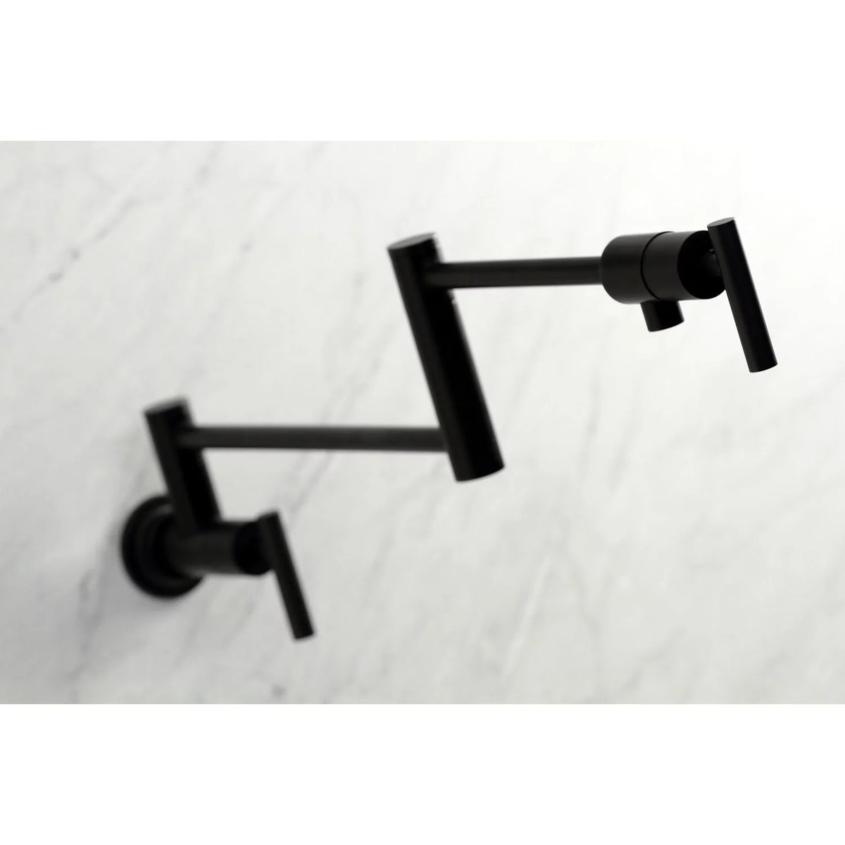 Wall Mounted Pot Filler Faucet Brushed Brass B615837