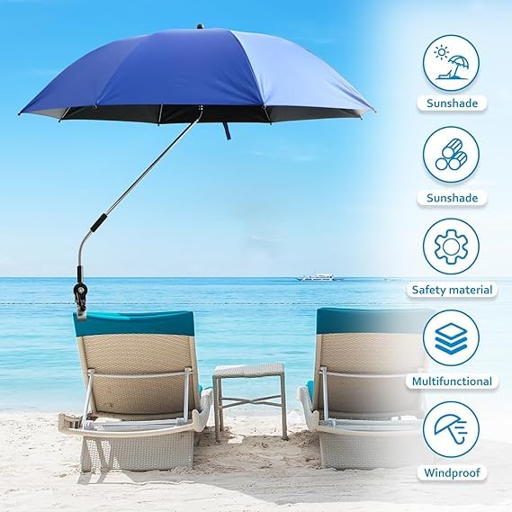 48 inches UPF 50+ Clip on Umbrella C68429