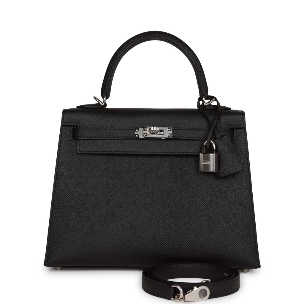 Black Leather Handbag H746855