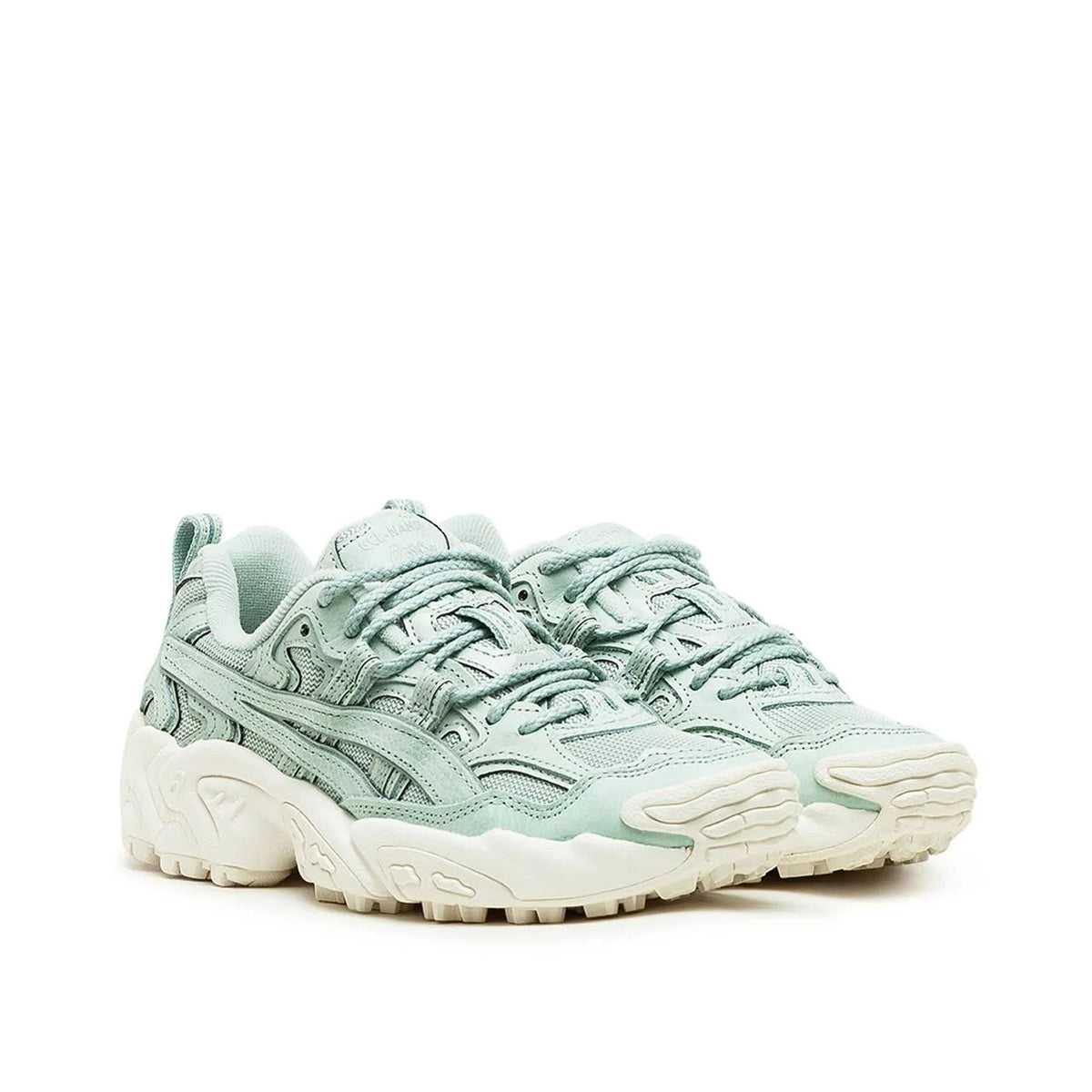 Green Cream Sportstyle Shoes O59713
