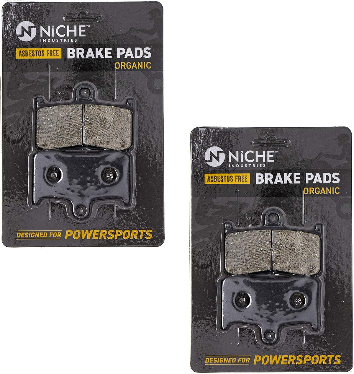 Organic Brake Pad Set Pack of 2 B48906