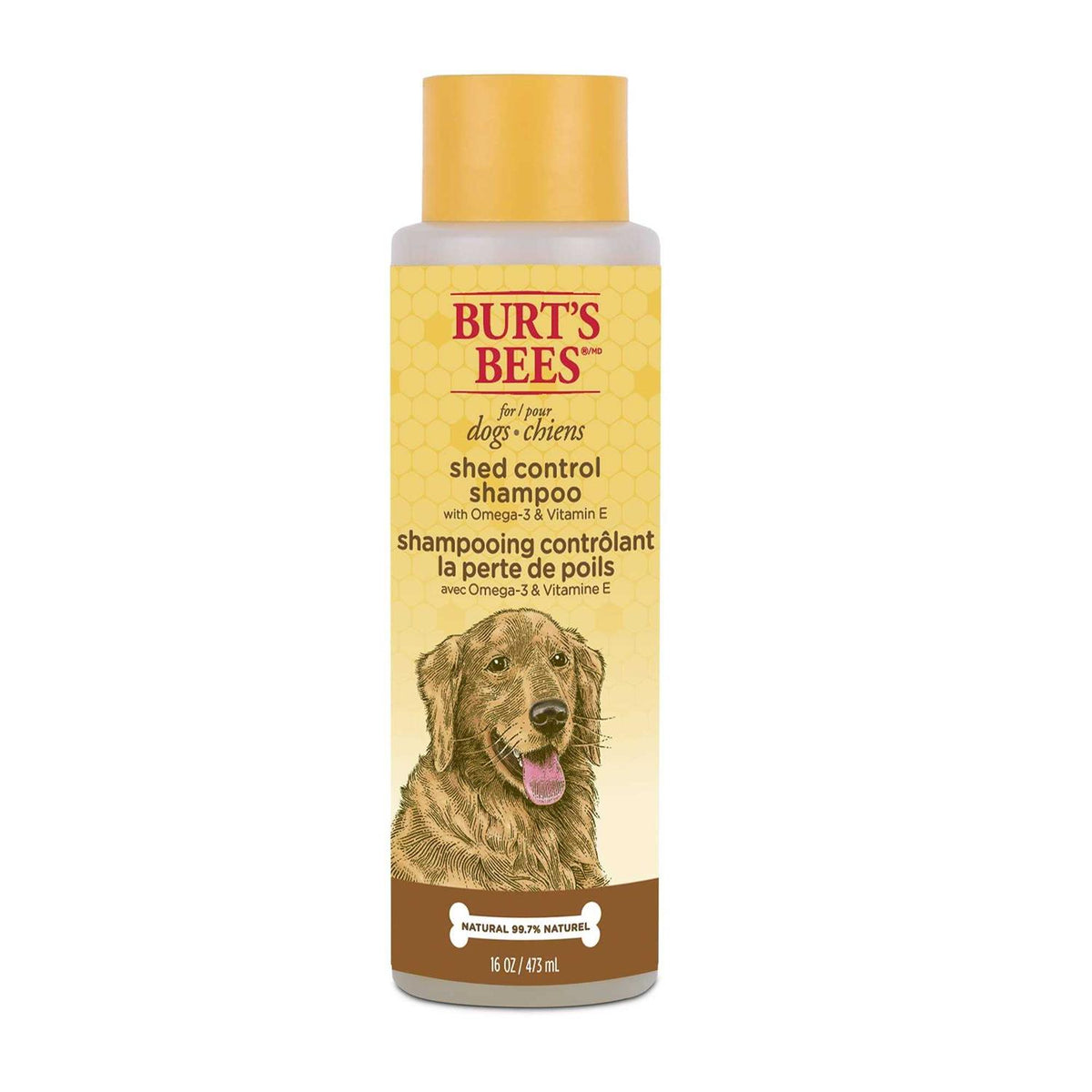 Shed Control Shampoo for Dogs with Omega-3 N894022