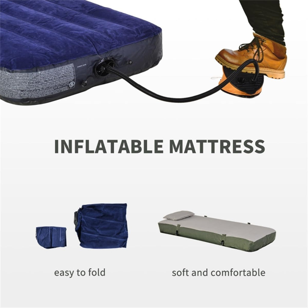 Elevated Tent Camping Cot with Sleeping Bag Q7372