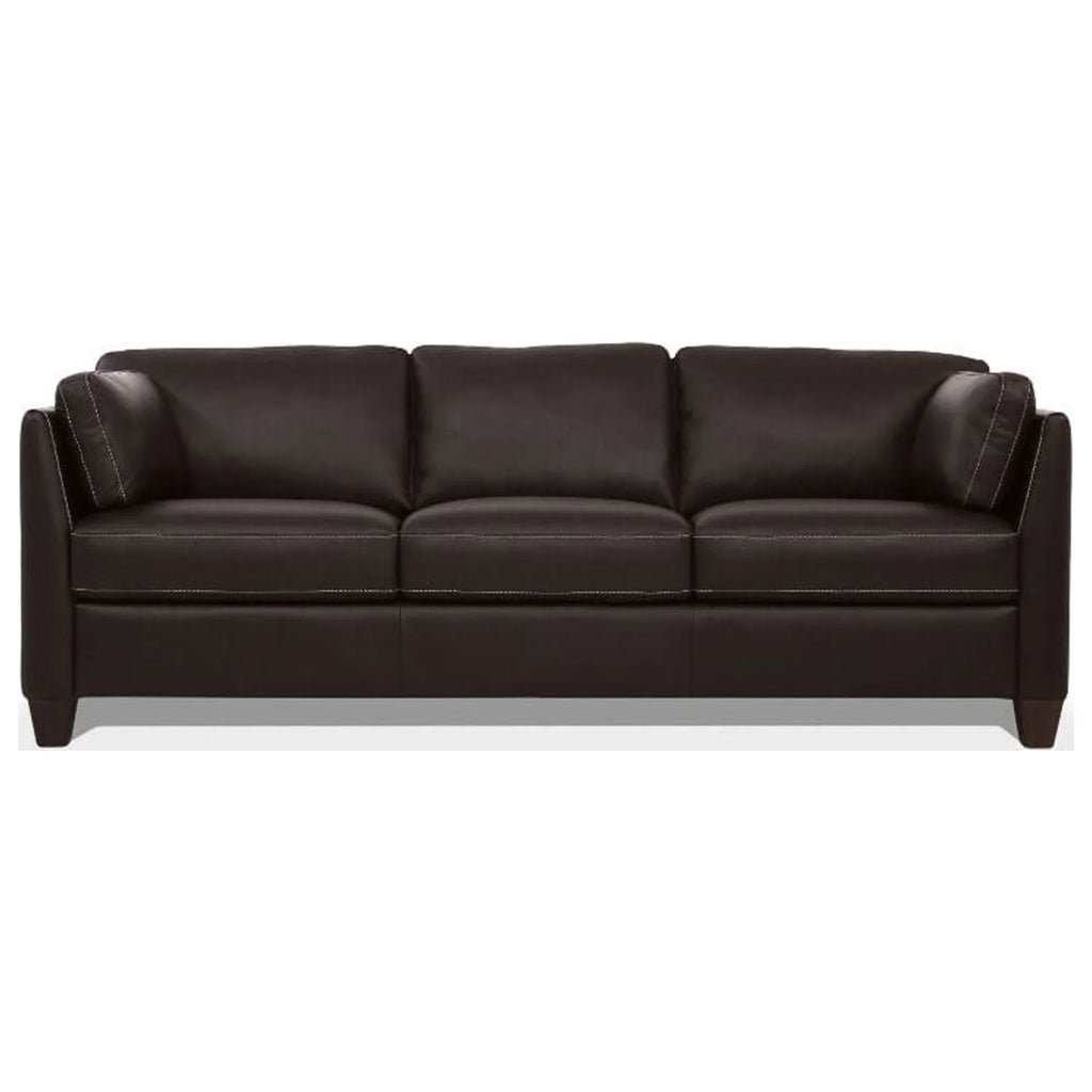 Leather Sofa in Chocolate O753803