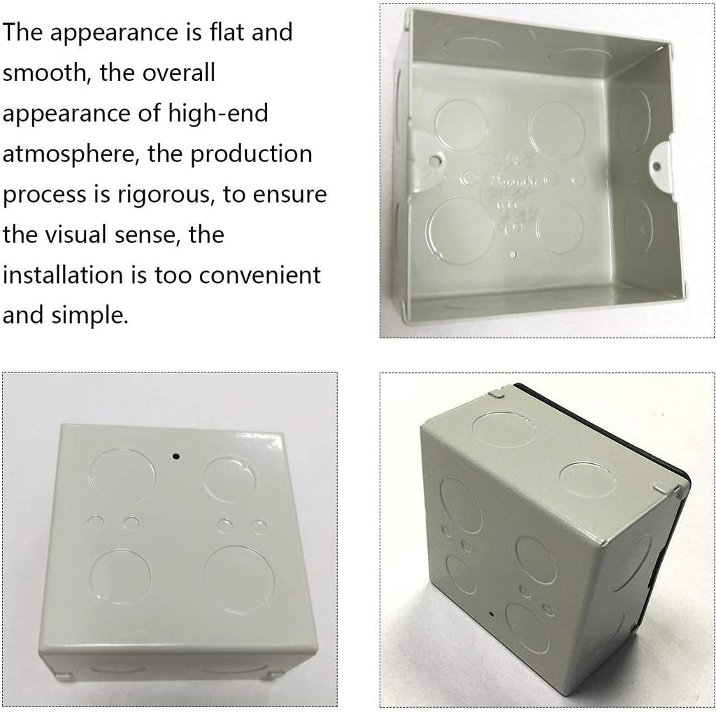 4 Inch Square Electrical Metal Switch Box D60964