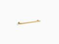 Brushed Modern Brass Grab Bar H4691