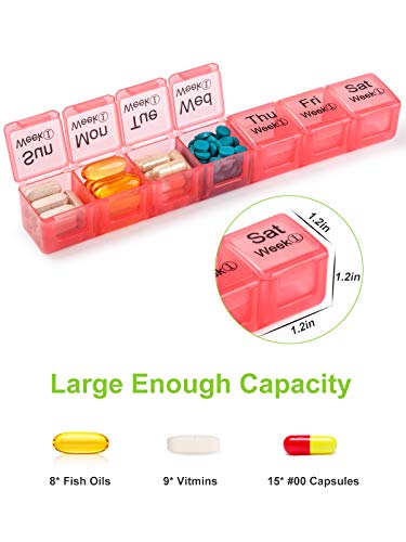 Large Monthly Pill Organizer 28 Day Medication Organizer H7716