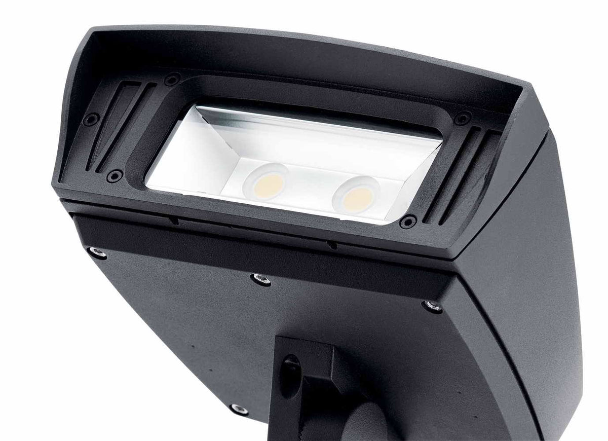 Textured Black LED Landscape Flood Light N70843