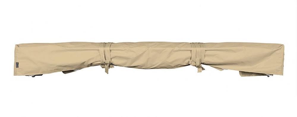 Beige Heavy Duty Weather Proof Polyester Protective Cover for 16& Wide Retractable Awnings Y861
