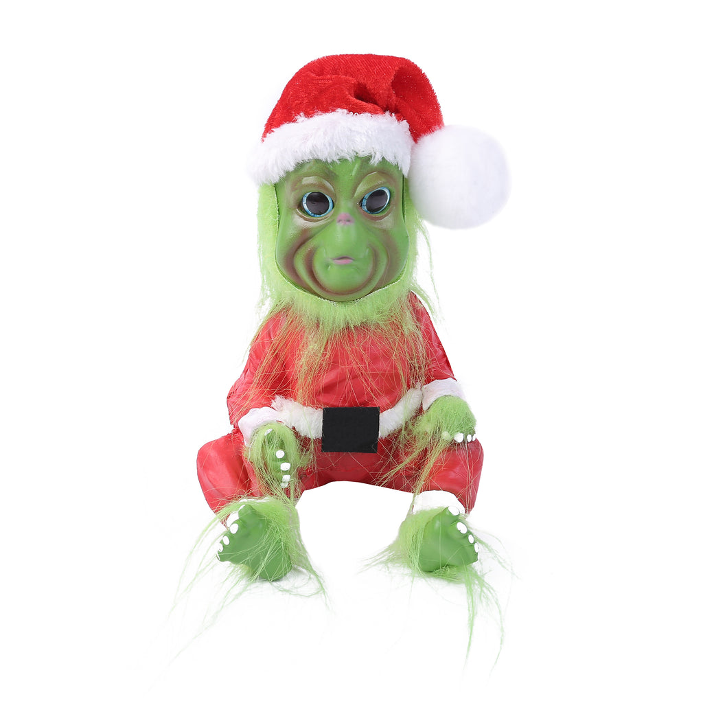 Latex Ghost Doll with Clothes Decorative Toy K470349