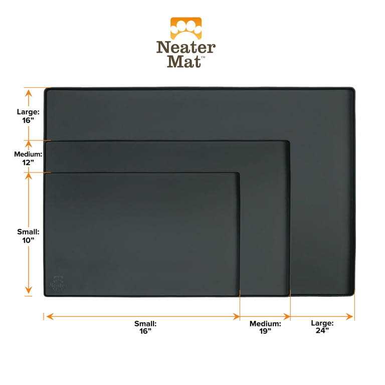Waterproof Silicone Pet Bowls Mat C583