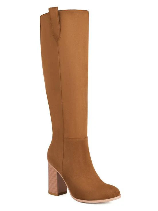 Suede High Heel Boots P33195
