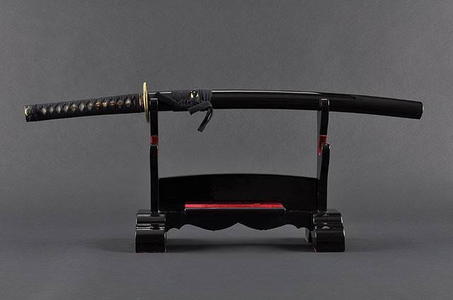 Handmade Damascus Japanese Samurai Wakizashi Sword K5360