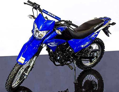 Blue 250cc Dual Sports Motorcycle J64281