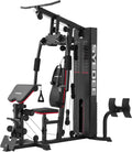 Multifunctional Home Gym Station with 150LBS Weight Stack W290