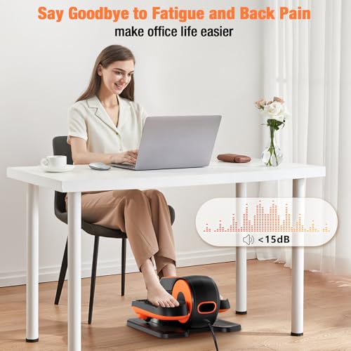 Ellipse Leg Exerciser with Remote, 15 Adjustable Speed, Quiet Elliptical Machine Z973