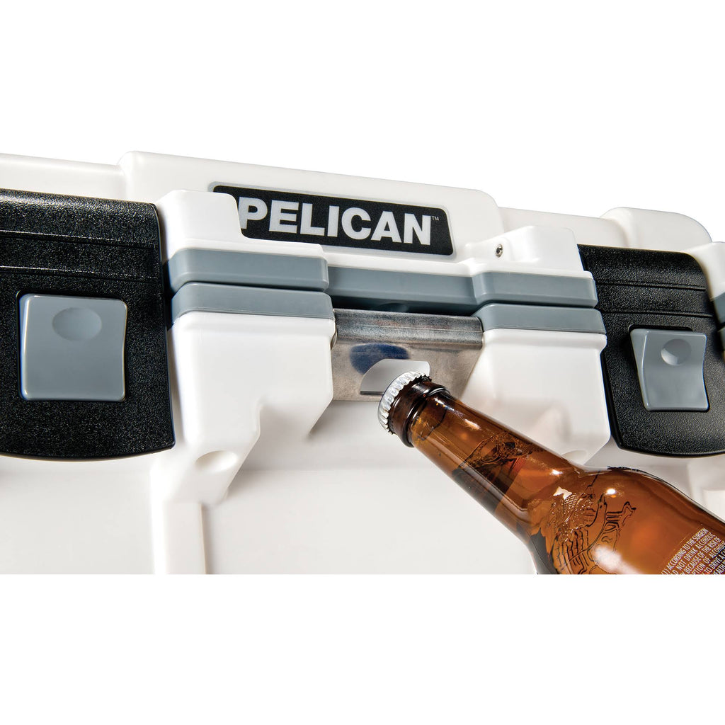 30-Quart White Gray Cooler J882