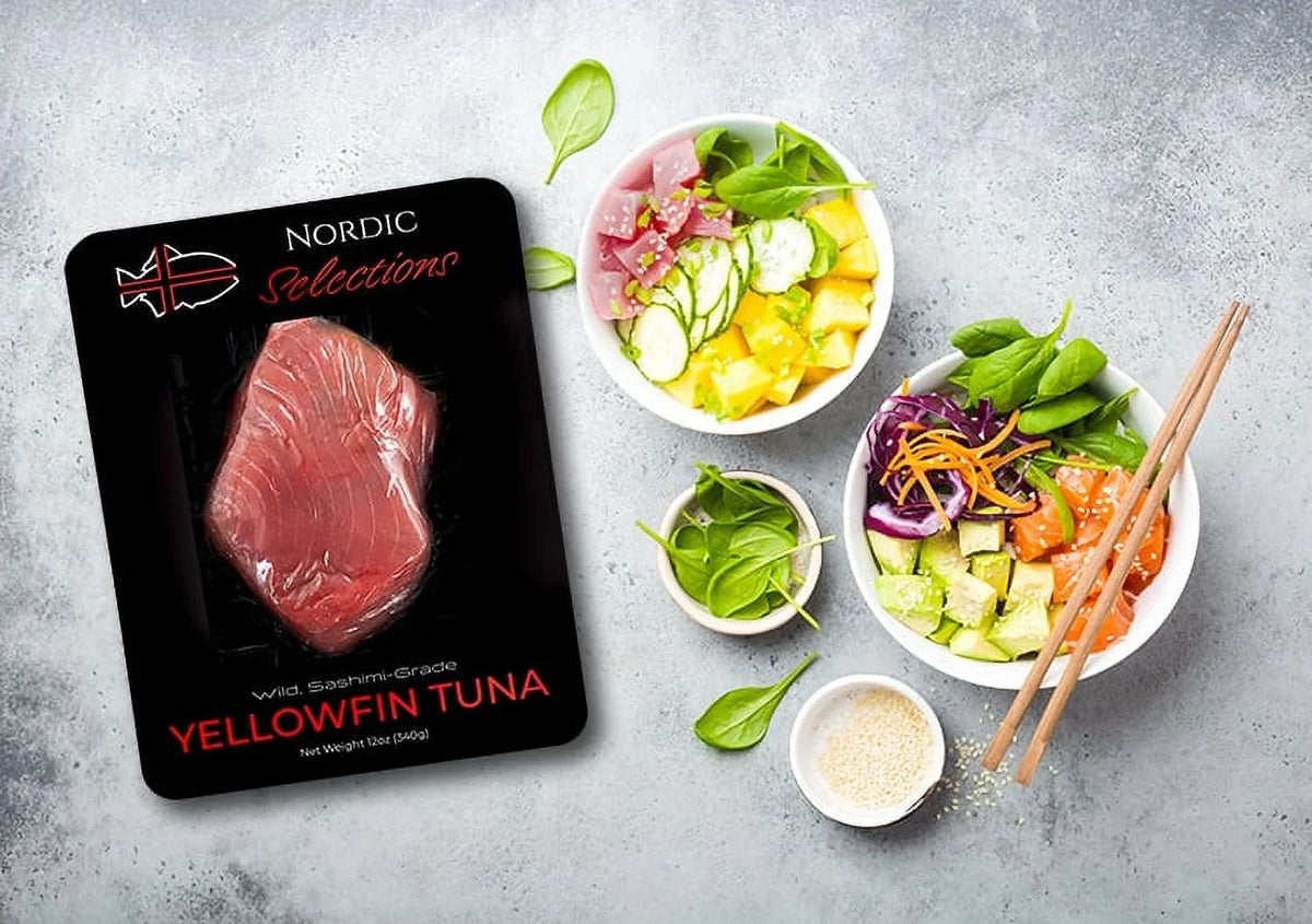 Yellowfin Tuna Steaks - Wild Caught (12oz portion) W787472