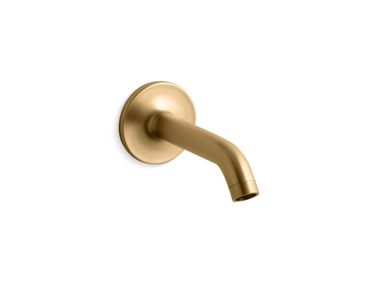 Vibrant Polished Nickel Wall-Mount Bath Spout R31006