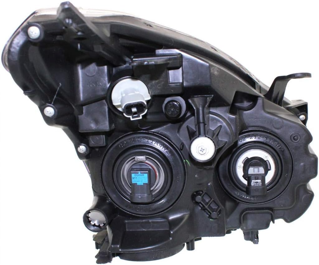 Headlight Assembly for Nissan Rogue 2009-2010 Driver and Passenger Side J2785
