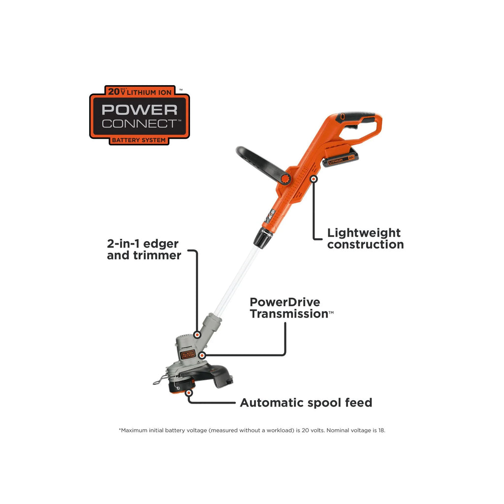 20V MAX Lithium 12 in. Trimmer/Edger Y19892