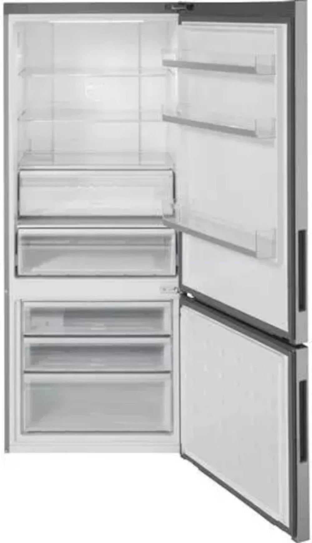 28 In. 15 Cu. Ft. Stainless Steel Bottom Freezer Refrigerator G189143