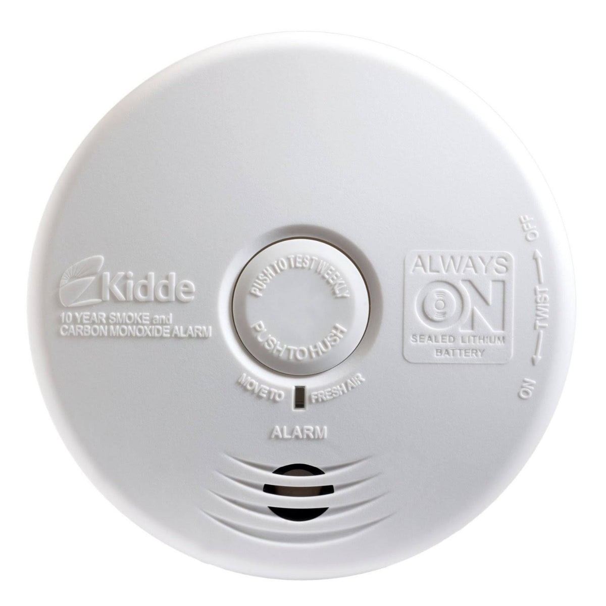 Smoke and Carbon Monoxide Alarm with 10 Year Sealed Battery 4 Pack Y824741
