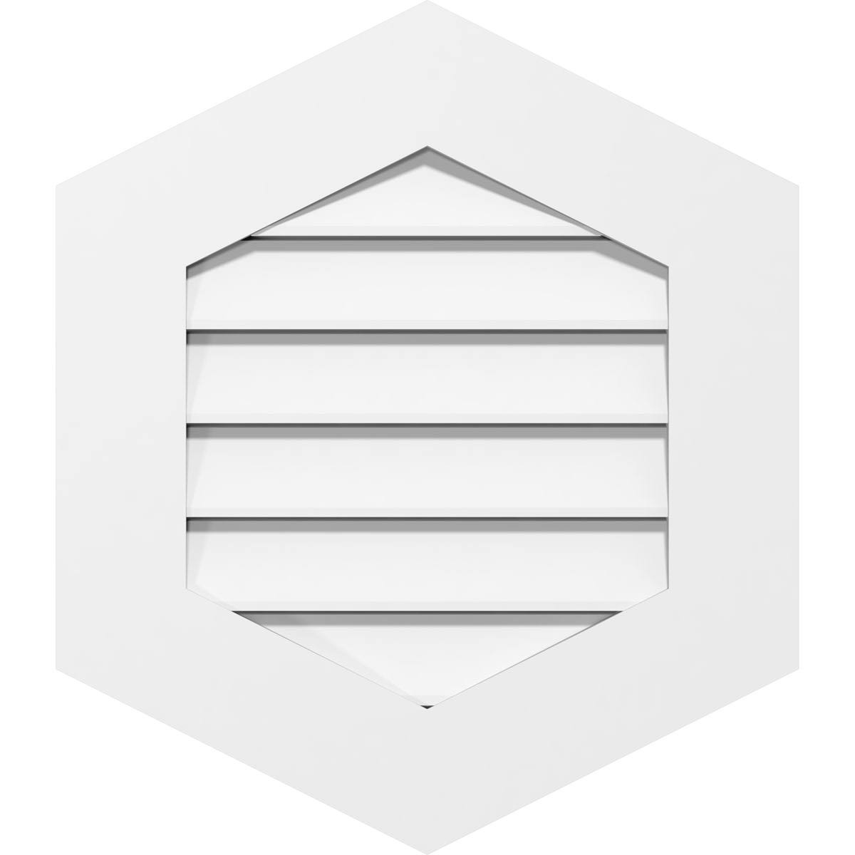 PVC Gable Vent S57589