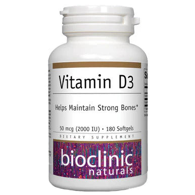 Vitamin D3 2000 IU 180 softgels O8793