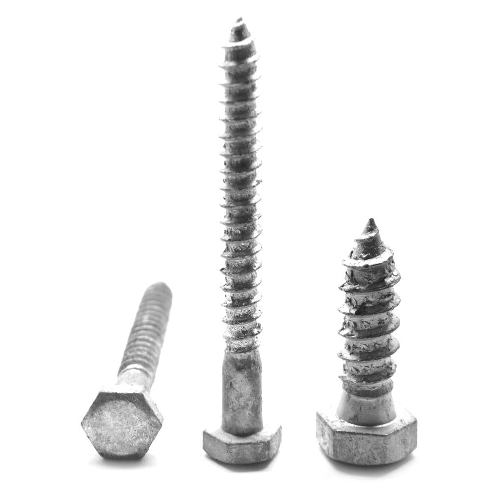 Hex Lag Screw Low Carbon Steel Hot Dip Galvanized P112449