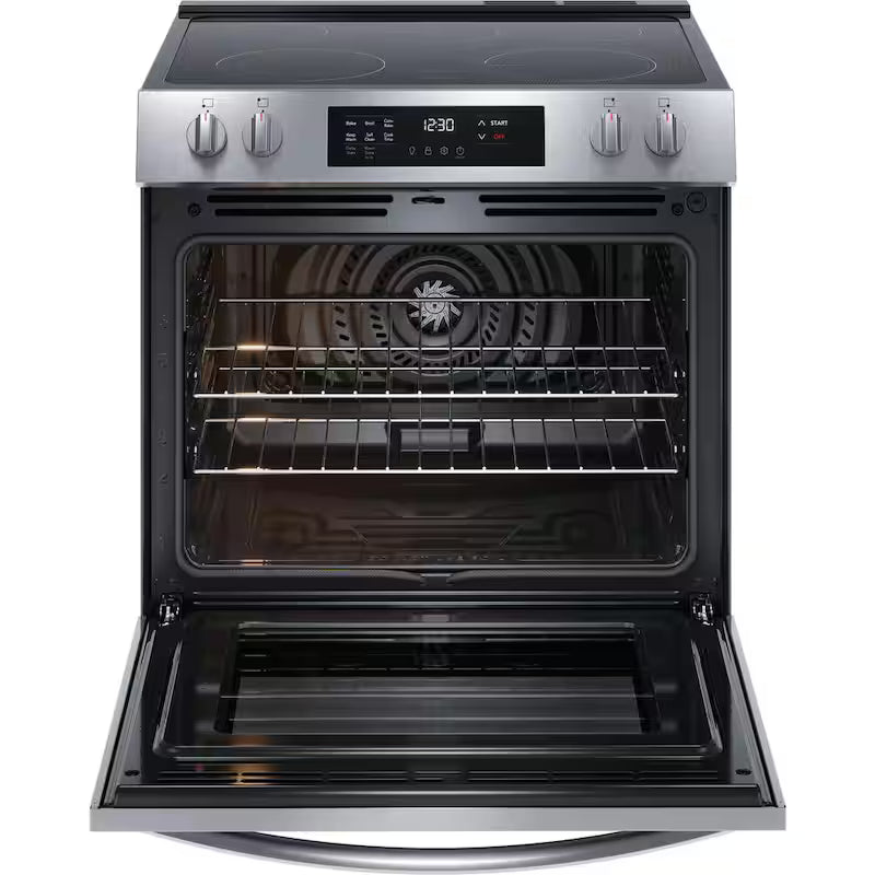 5-Element Slide-In Electric Range with Convection in Stainless Steel I15356