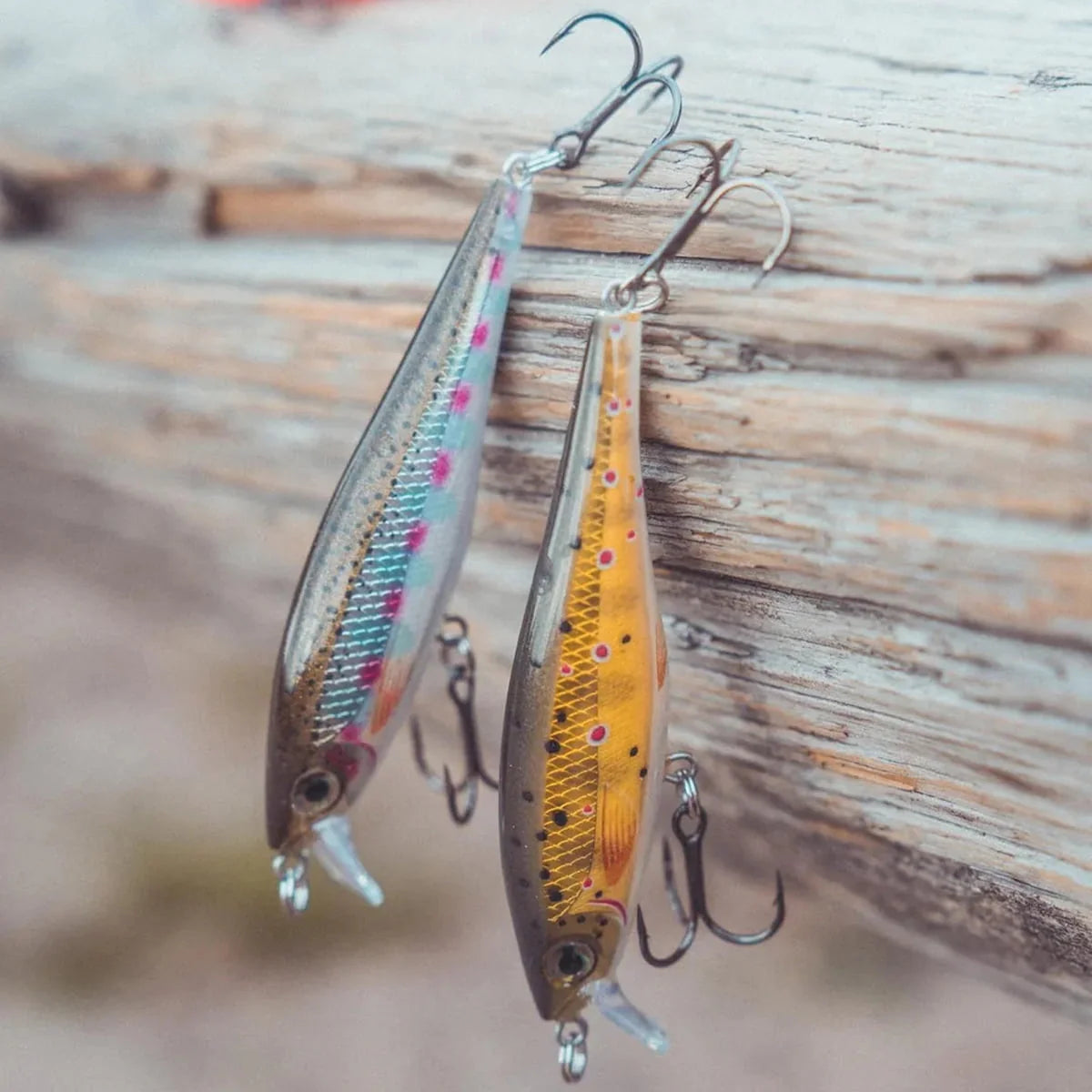 Fishing Lure 2.5 1/8oz Brown Trout R377324
