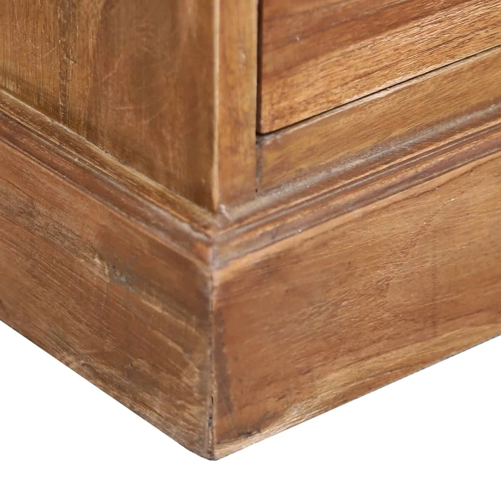 Solid Teak Bedside Cabinet X486