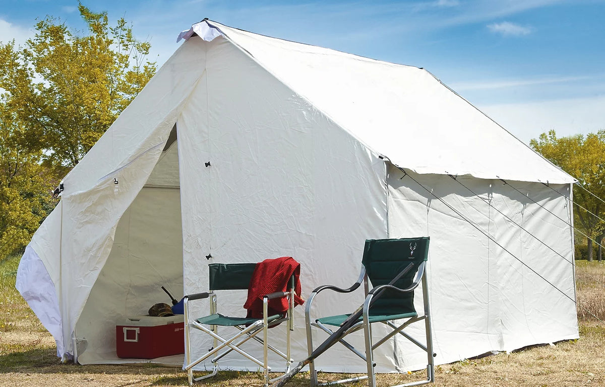 10x12' Canvas Wall Tent N4296
