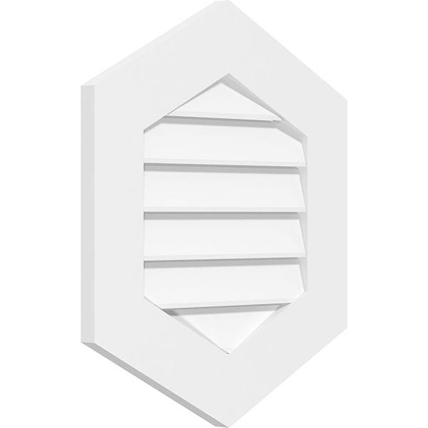PVC Gable Vent S57589