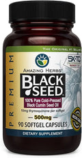 Black Seed Oil 500mg 90 Softgels D58896