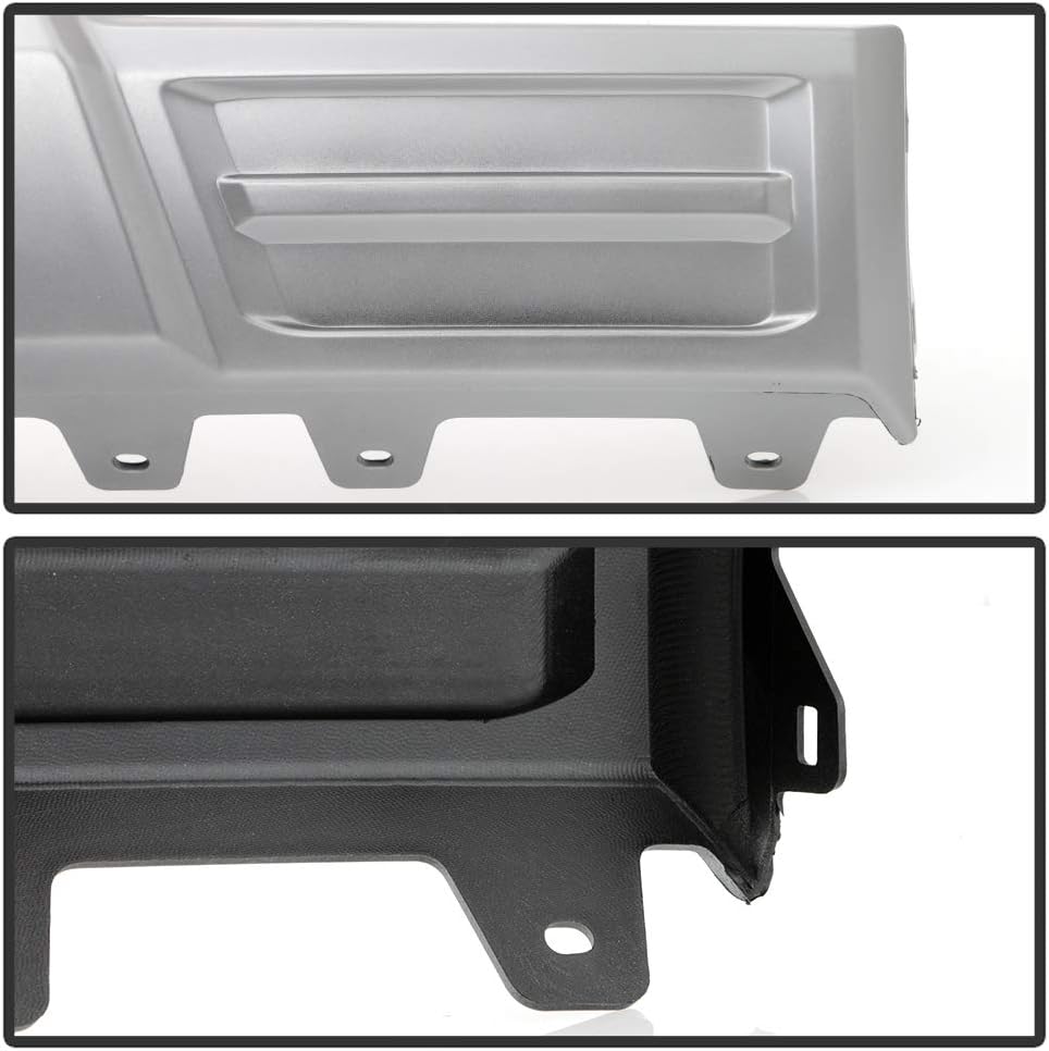 Front Bumper Skid Plate Painted Silver Gray G65663