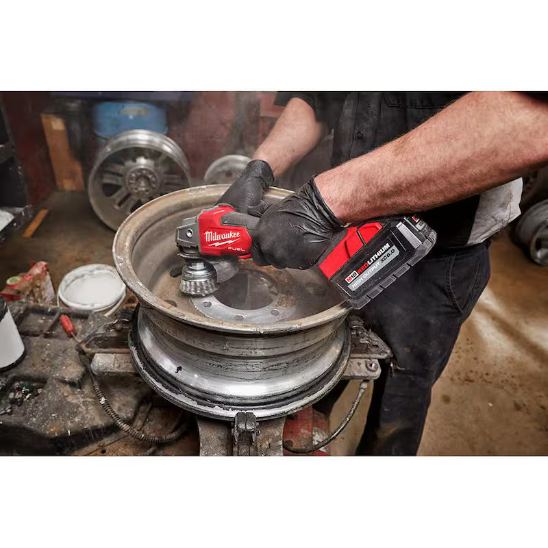 18V Brushless Cordless 4-1/2 in./5 in. Grinder with Variable Speed & Paddle Switch J5275