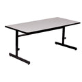 Adjustable Height Computer Station Office Table 24-in 36-in Z847584