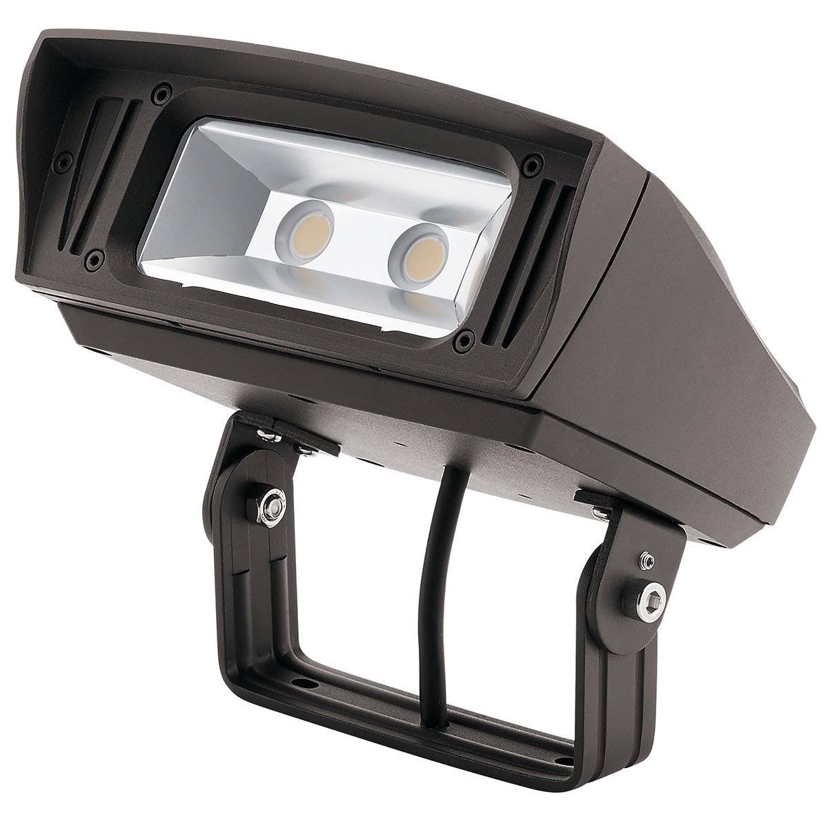 Textured Black LED Landscape Flood Light N70843