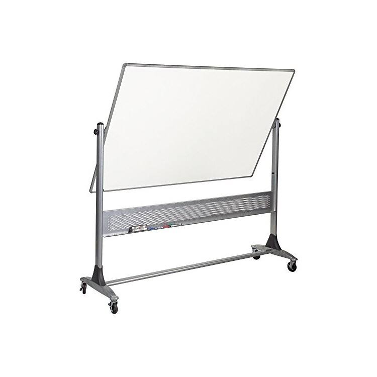 48 inch x 72 inch White Plastic Dry Erase Board F6788