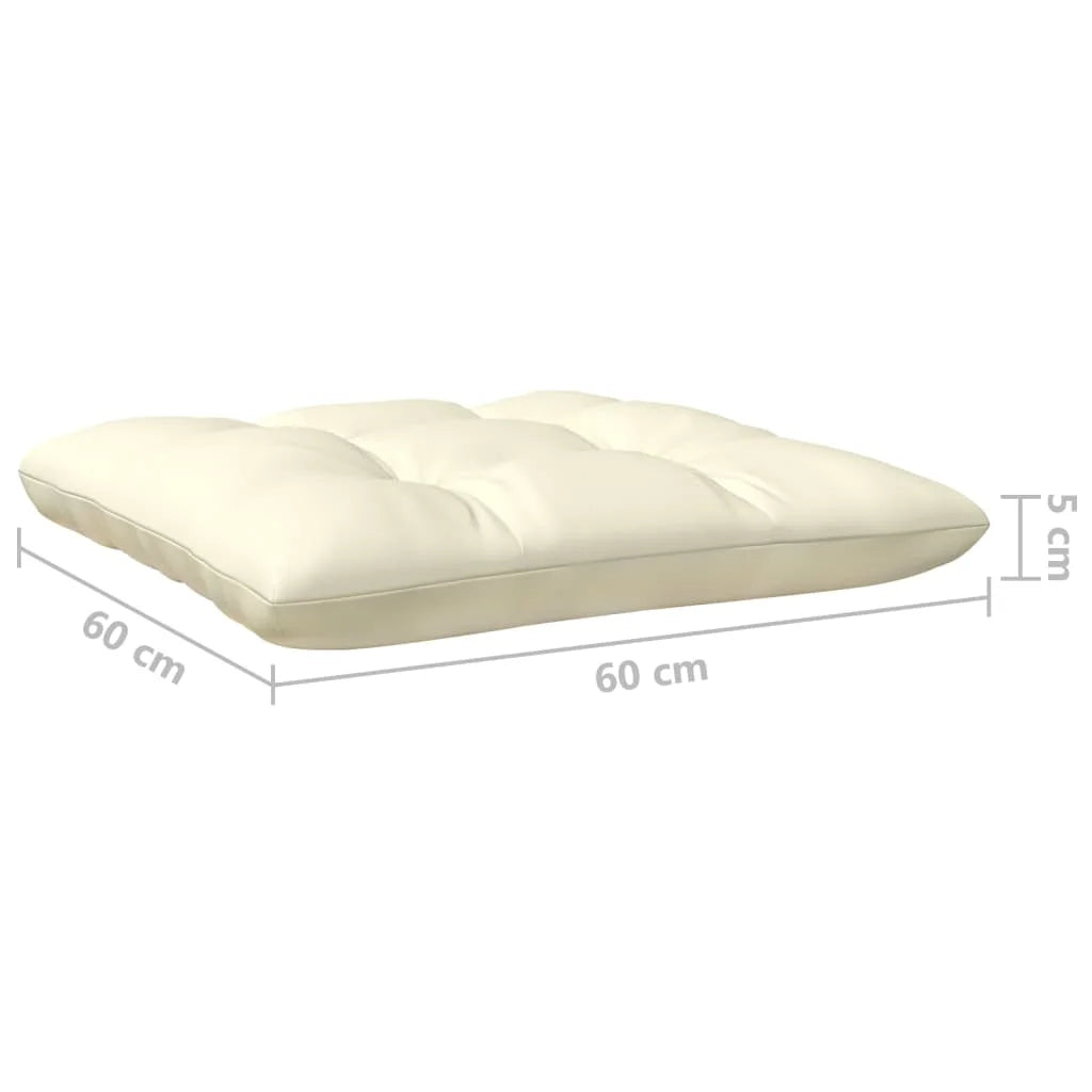 Cream Cushions Solid Pinewood Patio Sofa C728
