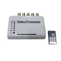 4 Channel CCTV Video Quad Splitter Processor System Kit Switcher S3312