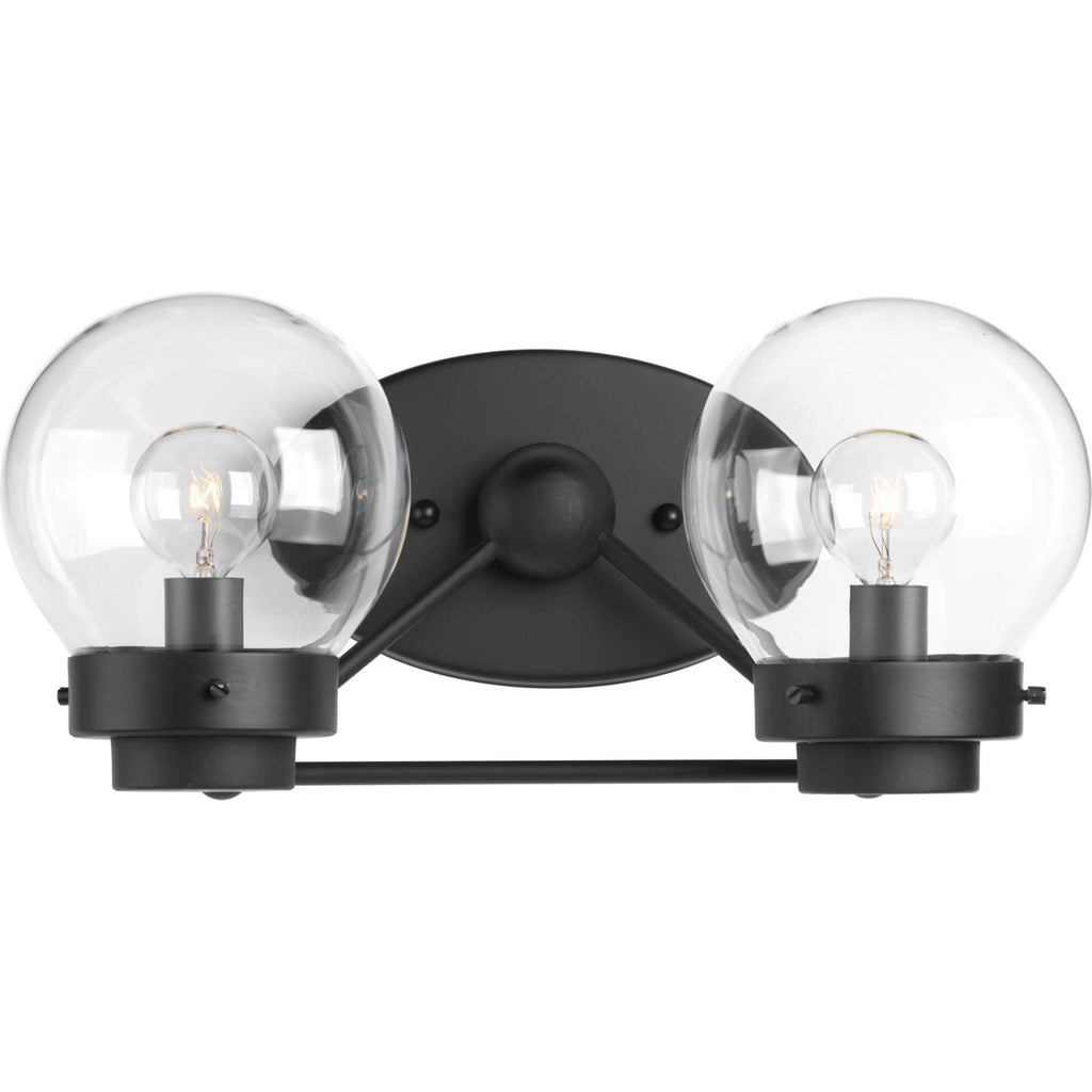 Black Two-Light Bath W117533
