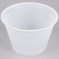 2.5 oz Translucent Polystyrene Souffle Cup B9305