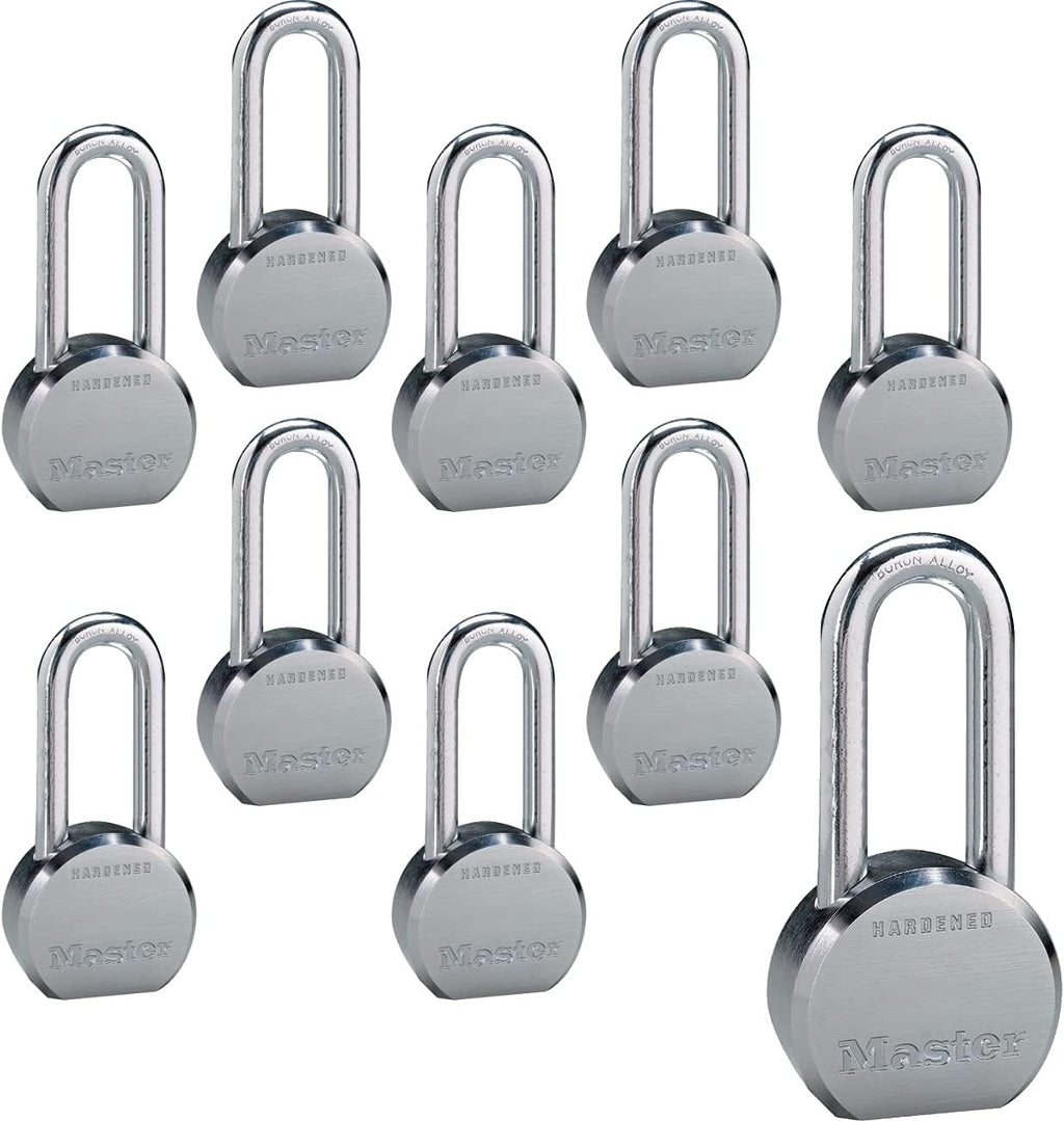 8 High Security Pro Series Keyed Alike Padlocks with BumpStop Technology O71640