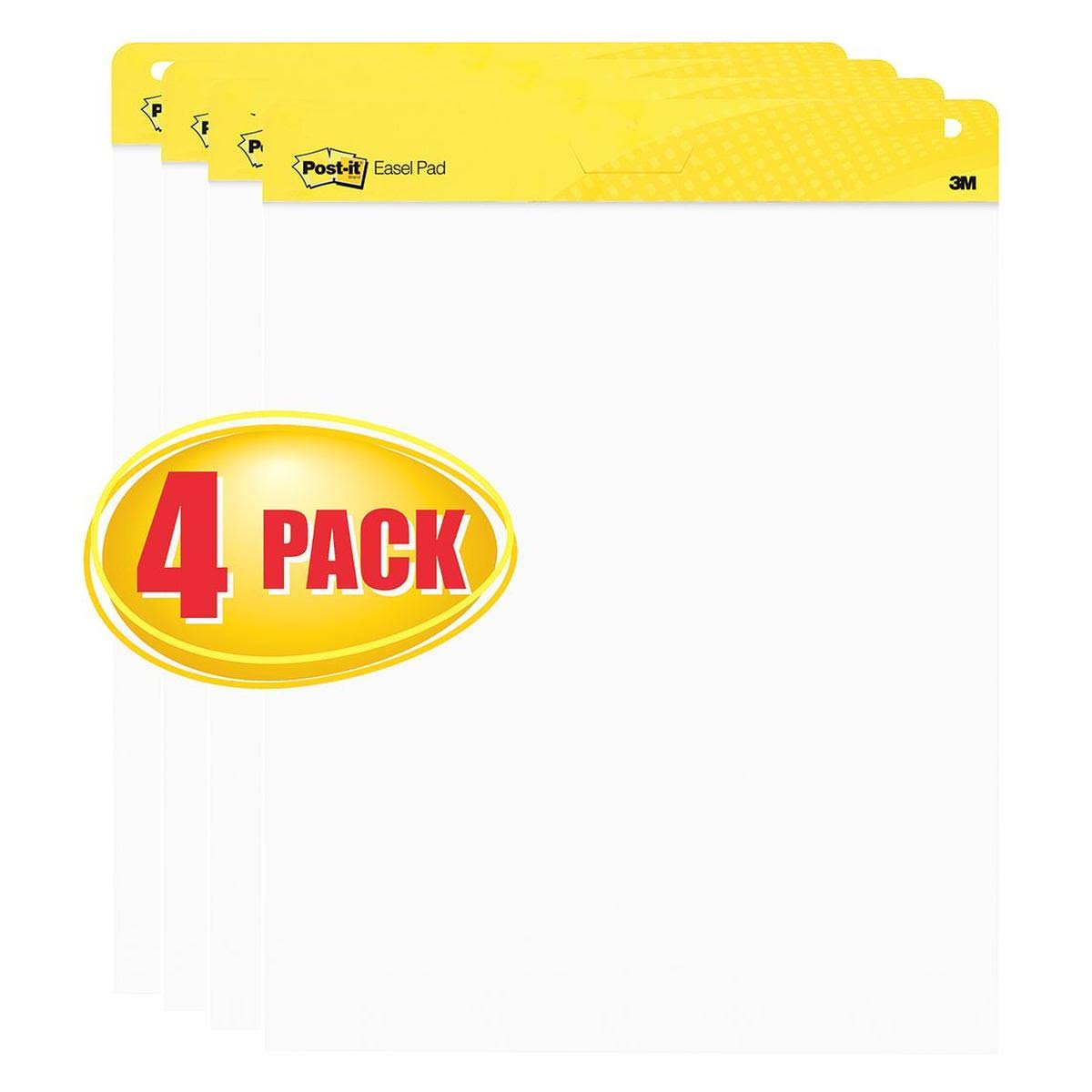 Post-it Easel Pad Plain White E701747