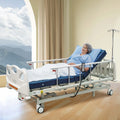 Full Electric Hospital Bed with 4 Function Mattress and Remote Control S64335